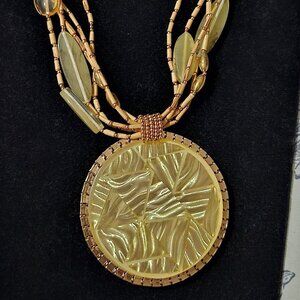 Chico's Yellow Necklace